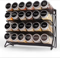 24-Jar Spice Rack Organizer