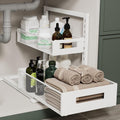 2-Tier Adjustable Pull Out Under Sink Organizer