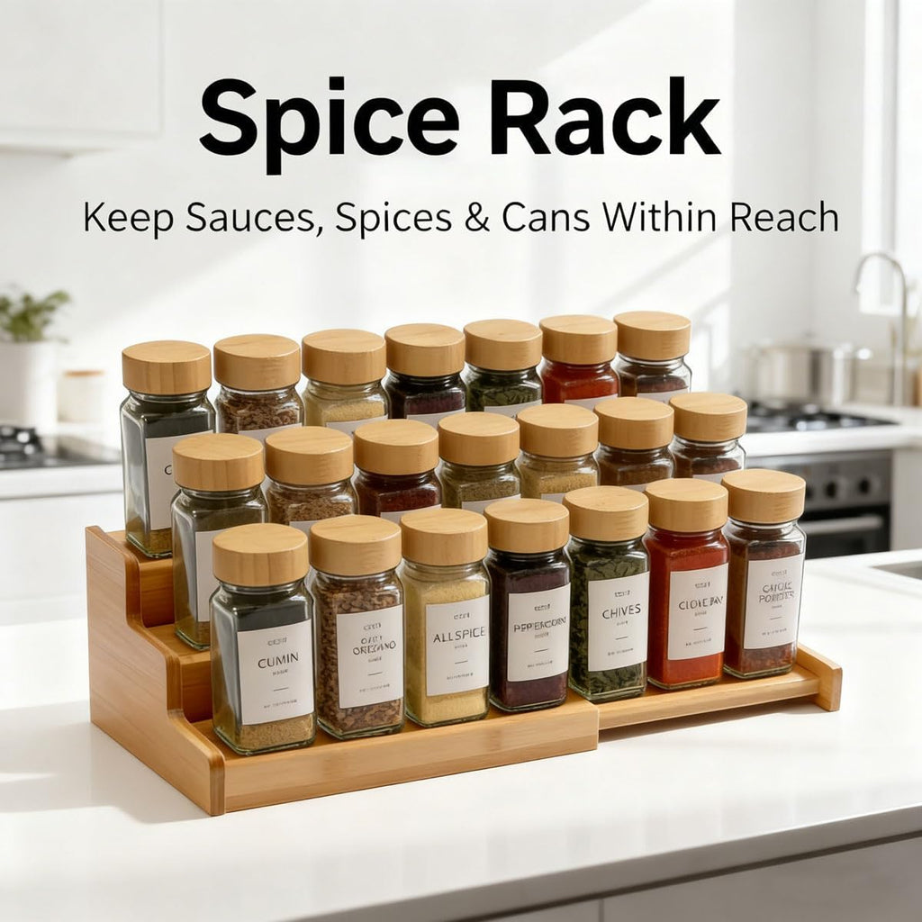 2-Pack Spice Rack Organizer