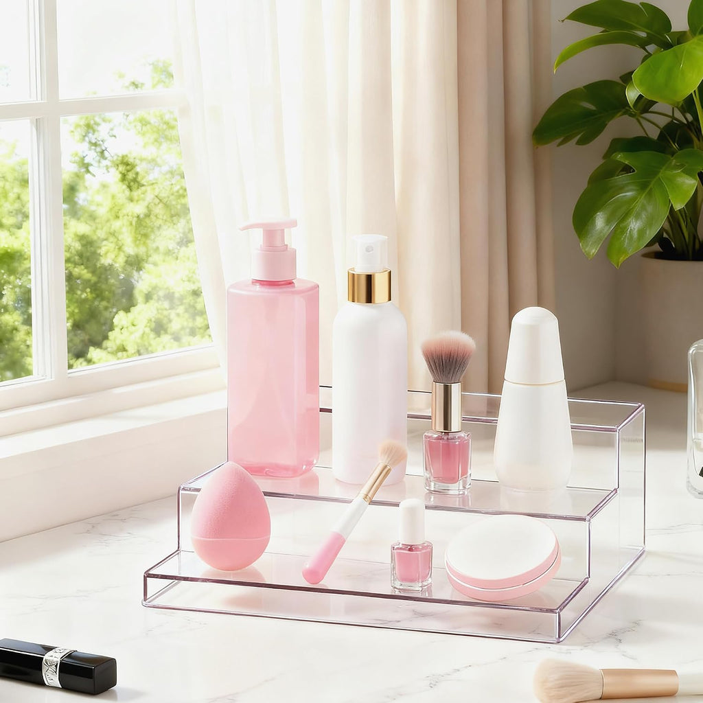 2-Pack Clear 3-Tier Spice Organizer