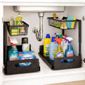 2-Pack Slide Out Under Sink Organizer