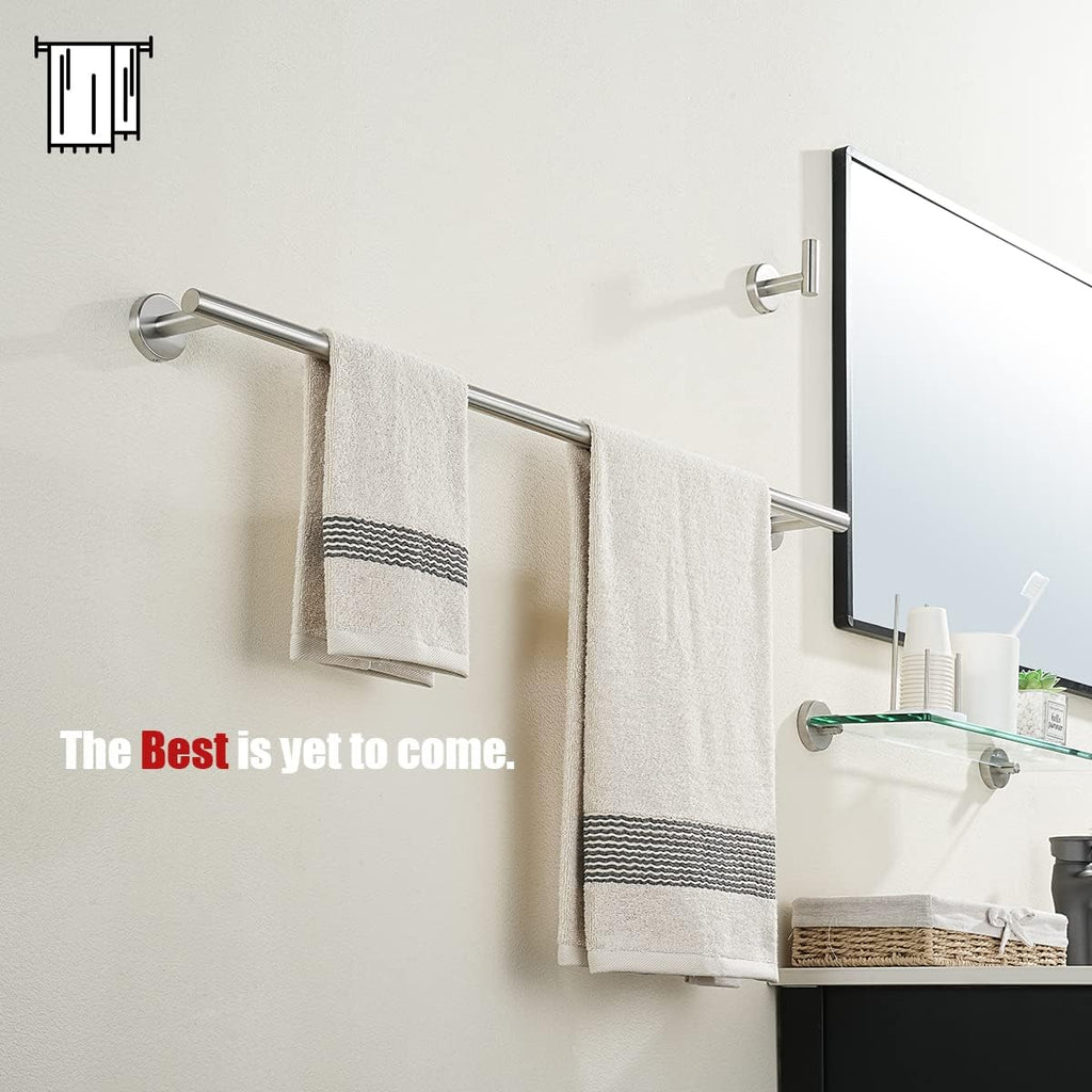 Brushed 304 Stainless Steel 33 Inch Towel Bar