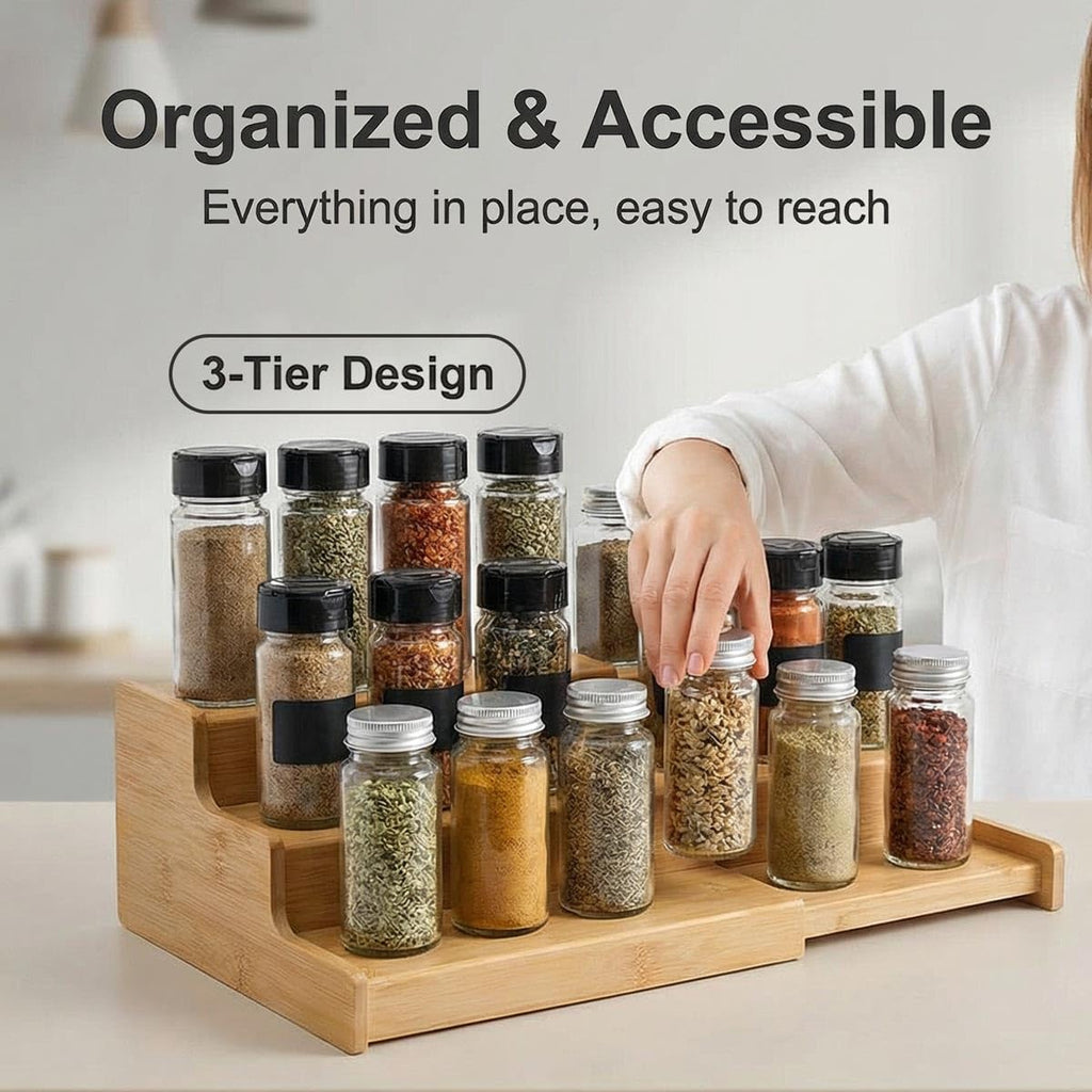 2-Pack Spice Rack Organizer