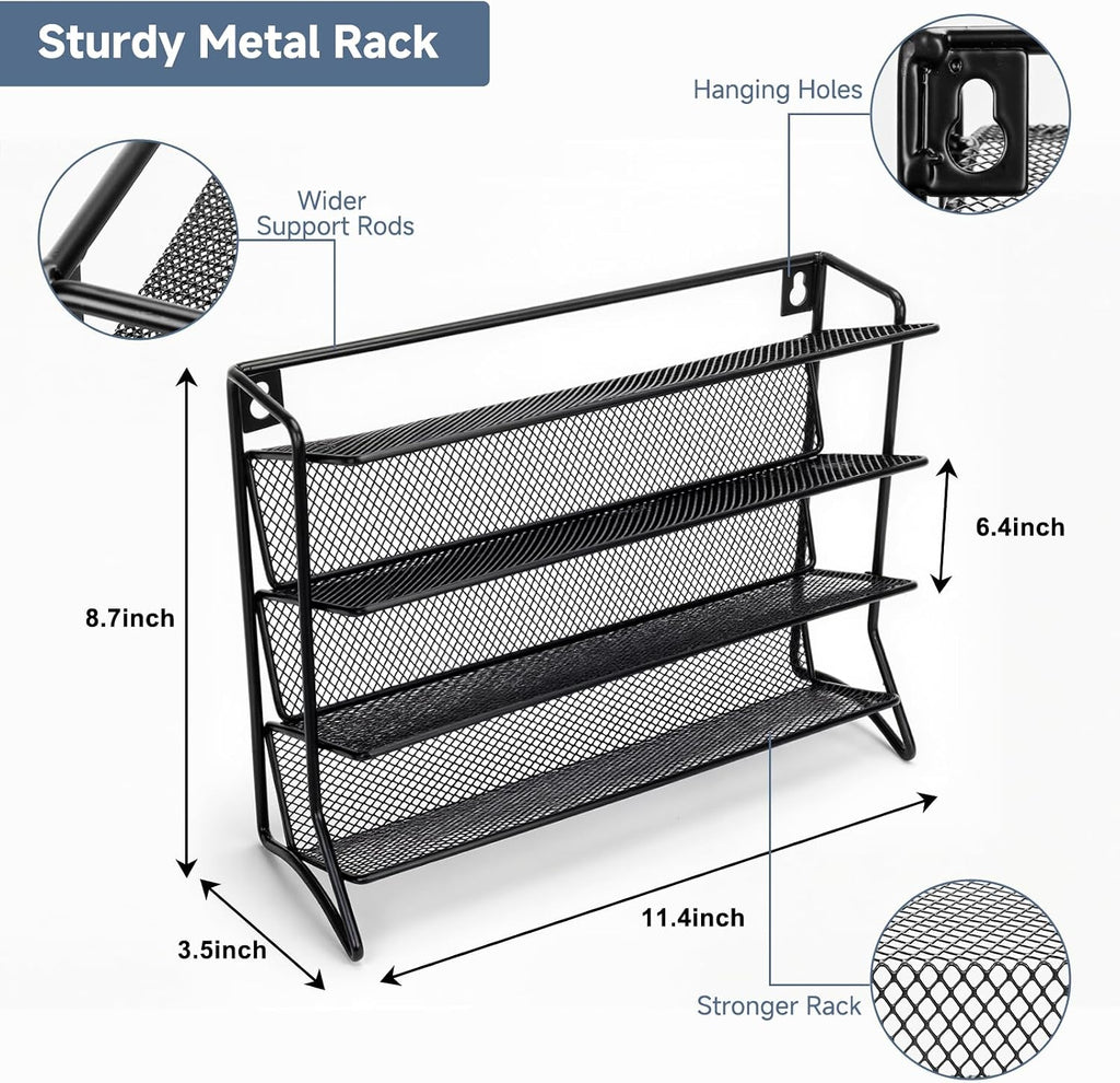 24-Jar Spice Rack Organizer