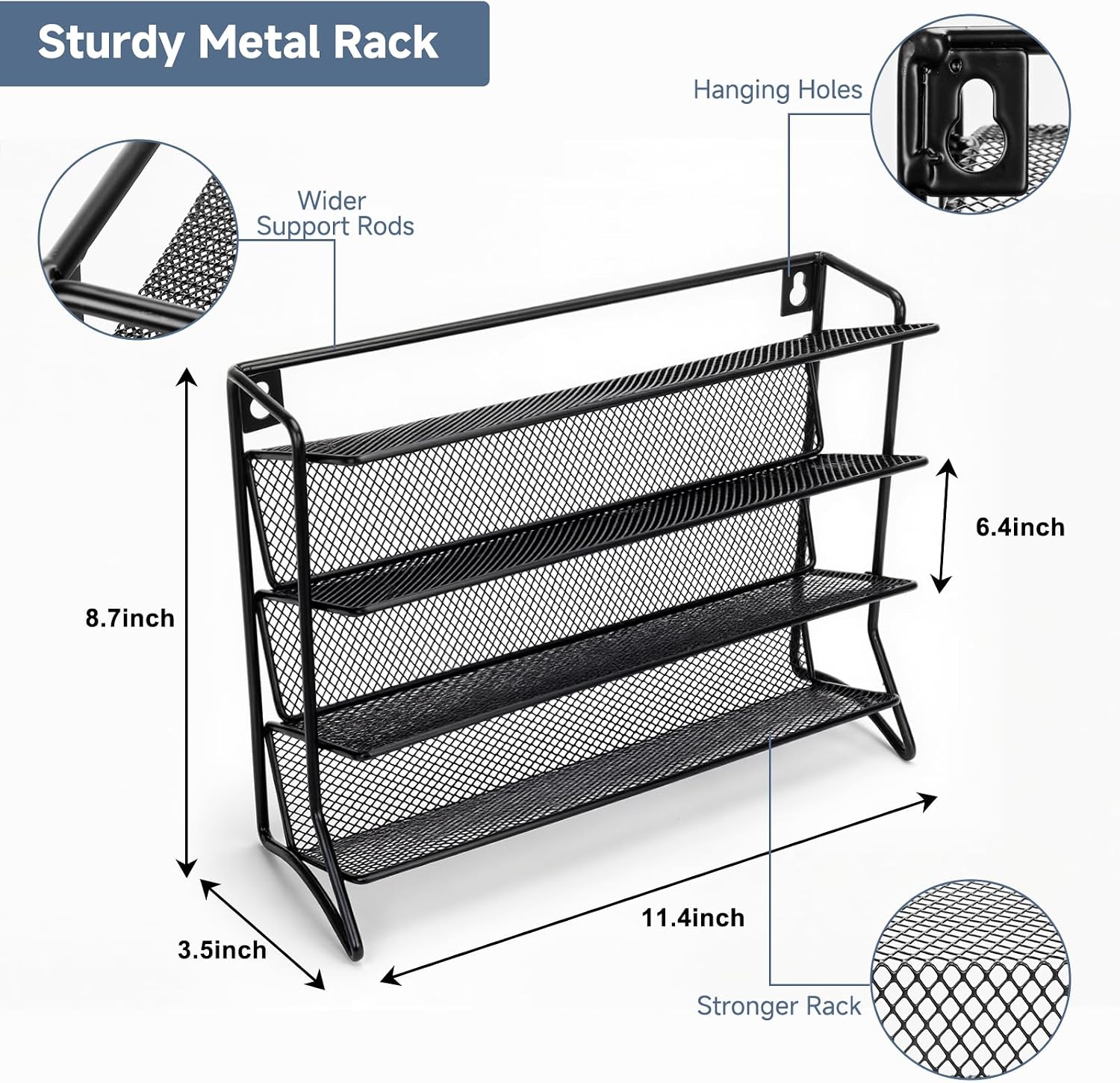 24-Jar Spice Rack Organizer
